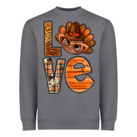 Storm thanksgiving with turkey love bbs Heavyweight Sweatshirt - BundleAndBundleShop