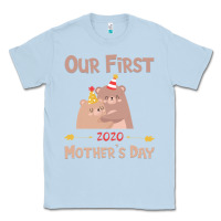 Dusty Blue Our First Mother's Day Classic Tee - Bettercallsaul