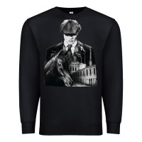 Black gift idea drama blinders drama peaky funny graphic gifts Premium Sweatshirt - lanVoArt