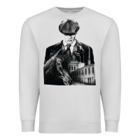 Dove Grey gift idea drama blinders drama peaky funny graphic gifts Premium Sweatshirt - lanVoArt