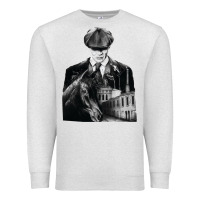 Oatmeal Heather gift idea drama blinders drama peaky funny graphic gifts Premium Sweatshirt - lanVoArt