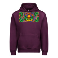 Mauve Wine life is better around the campfire license plate Urban Hoodie - BarkalooDesign