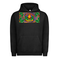 Pigment Black life is better around the campfire license plate Urban Hoodie - BarkalooDesign