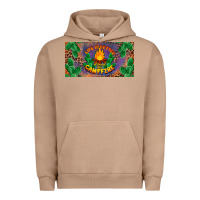 Pigment Burro life is better around the campfire license plate Urban Hoodie - BarkalooDesign