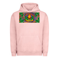 Pigment Salmon life is better around the campfire license plate Urban Hoodie - BarkalooDesign