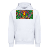 White life is better around the campfire license plate Urban Hoodie - BarkalooDesign
