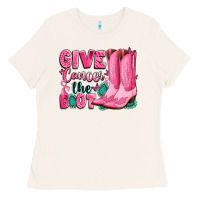 Bone give cancer the boot Ladies Tee - LillyAllenDesigns