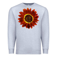 Heather Grey Rouge Royale Sunflower Premium Sweatshirt - LillyAllenDesigns