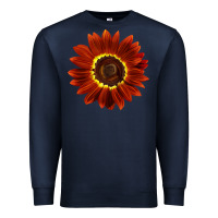 Navy Rouge Royale Sunflower Premium Sweatshirt - LillyAllenDesigns