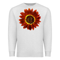 Oatmeal Heather Rouge Royale Sunflower Premium Sweatshirt - LillyAllenDesigns