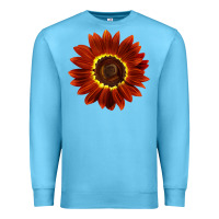 Ocean Blue Rouge Royale Sunflower Premium Sweatshirt - LillyAllenDesigns