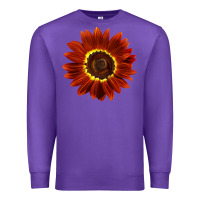 Purple Rouge Royale Sunflower Premium Sweatshirt - LillyAllenDesigns