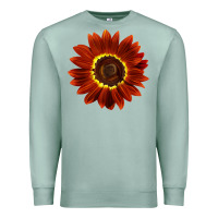 Seafoam Rouge Royale Sunflower Premium Sweatshirt - LillyAllenDesigns