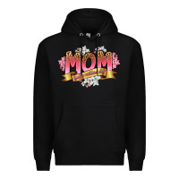 Black mom happy mothers day Premium Hoodie - RanaPortraitStore