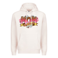 Pale Pink mom happy mothers day Premium Hoodie - RanaPortraitStore