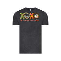 Vintage Black Xoxo the original love letters Vintage Tee - NancyCooperArtShop