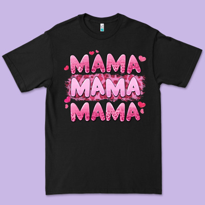 Mama Mama Mama Valentine's Day Premium Tee Designed By Lillyallendesigns