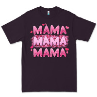 Plum mama mama mama valentine's day Premium Tee - LillyAllenDesigns