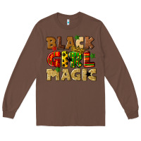 Chestnut black girl magic juneteenth Long Sleeve Tee - CowGirlArtShop