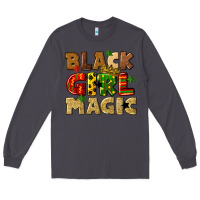 Smoke black girl magic juneteenth Long Sleeve Tee - CowGirlArtShop