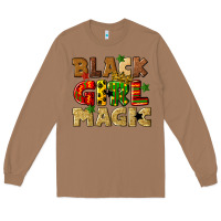 Toasted Coconut black girl magic juneteenth Long Sleeve Tee - CowGirlArtShop