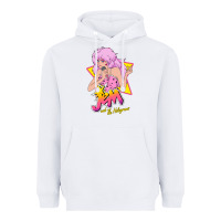 White so funny jem and the holograms classic fans Heavyweight Hoodie - lanVoArt