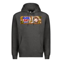Charcoal Heather game day vibes Premium Hoodie - BundleAndBundleShop