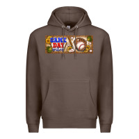 Coffee game day vibes Premium Hoodie - BundleAndBundleShop