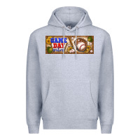 Heather Grey game day vibes Premium Hoodie - BundleAndBundleShop