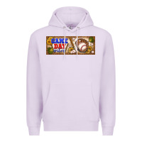 Lilac game day vibes Premium Hoodie - BundleAndBundleShop