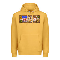 Mustard game day vibes Premium Hoodie - BundleAndBundleShop