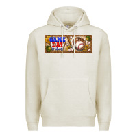 Oatmeal Heather game day vibes Premium Hoodie - BundleAndBundleShop