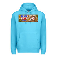 Ocean Blue game day vibes Premium Hoodie - BundleAndBundleShop
