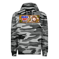Slate Camo game day vibes Premium Hoodie - BundleAndBundleShop