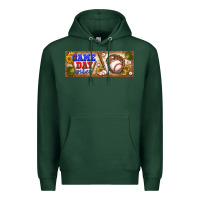 Sports Green game day vibes Premium Hoodie - BundleAndBundleShop