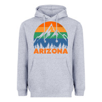 Heather Grey Arizona-01Mxk Heavyweight Hoodie - lanVoArt
