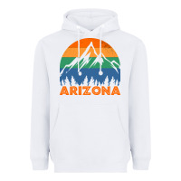 White Arizona-01Mxk Heavyweight Hoodie - lanVoArt