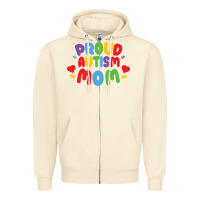 Sandshell LIL Autism Mom Zipper Hoodie - CowhideDigitalArt