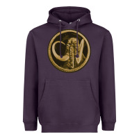 Plum mammoth black king Heavyweight Hoodie - lanVoArt