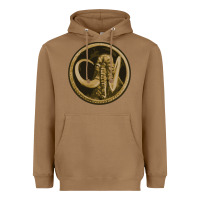 Toasted Coconut mammoth black king Heavyweight Hoodie - lanVoArt