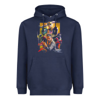 Navy rip jason david frank ranger Heavyweight Hoodie - lanVoArt