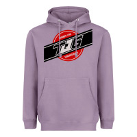 Lavender toqger vintage rainbow line Heavyweight Hoodie - lanVoArt