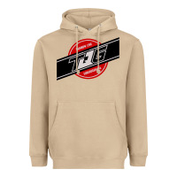 Mushroom toqger vintage rainbow line Heavyweight Hoodie - lanVoArt