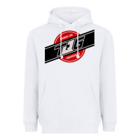White toqger vintage rainbow line Heavyweight Hoodie - lanVoArt