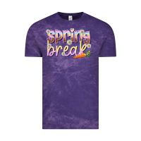 Cloud Purple Spring break Vintage Tee - NancyCooperArtShop