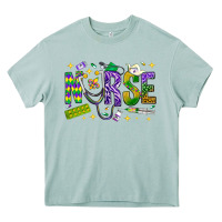 Arona Mardi Gras nurse Heavy Core Tee - BundleAndBundleShop