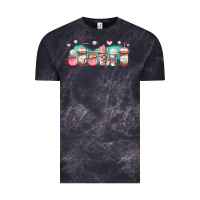 Cloud Black volleyball coffee cups Vintage Tee - Jasminsmagicworld