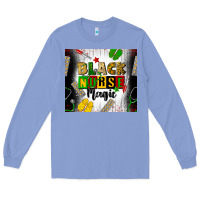 Colony Blue black nurse magic Long Sleeve Tee - CowGirlArtShop