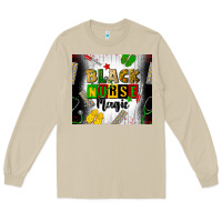 Mushroom black nurse magic Long Sleeve Tee - CowGirlArtShop