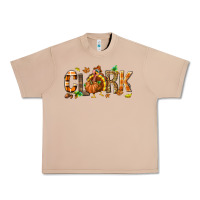 Burro Personalized Thanksgiving Urban Heavy Tee - NancyCooperArtShop